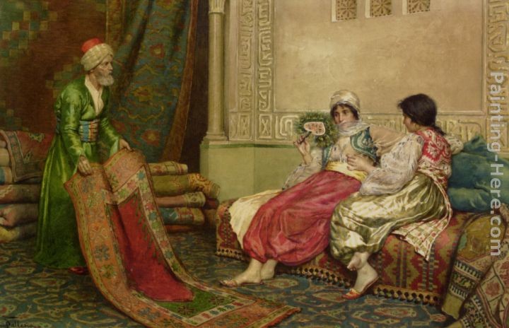 Francesco Ballesio The Carpet Seller